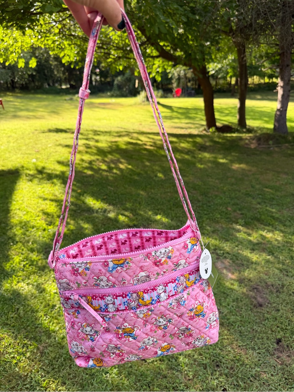 Vera Bradley Disney Aristocats Original Zip Hipster Crossbody NWT - Picture 8 of 14